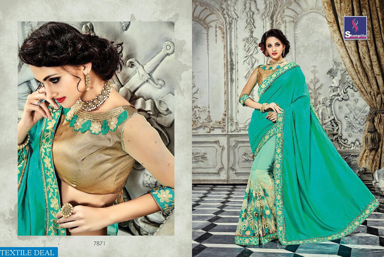 Shangrila paris rose vol-2 Wholesale party-wear Ethnic Saree